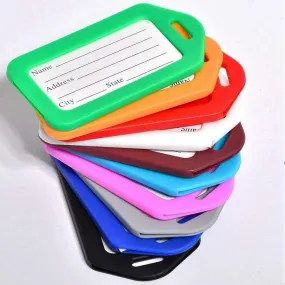10 travel luggage tags trolley baggage card shipping card