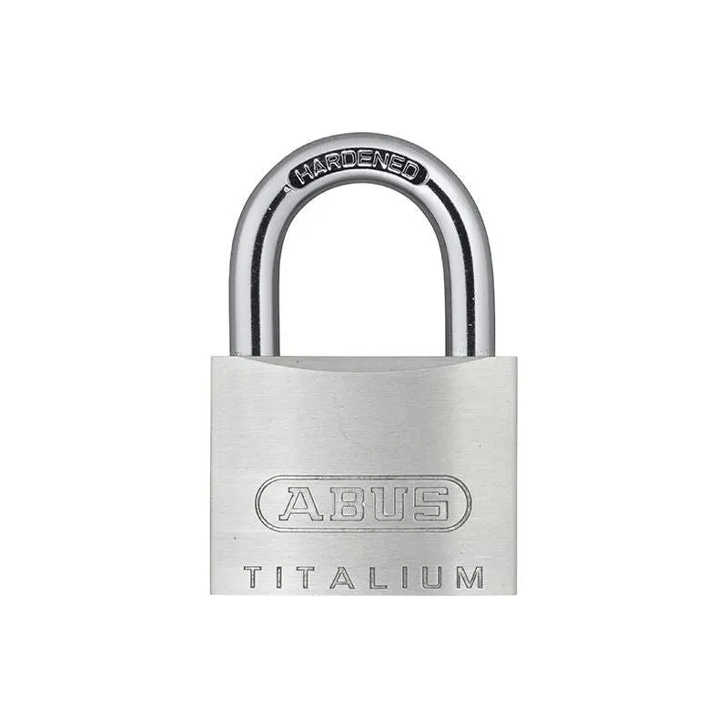 Abus Mechanical 54TI/40mm TITALIUM™ Padlock Twin Pack Carded