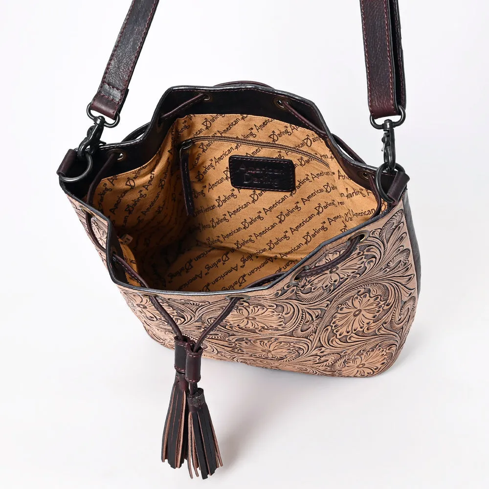 ADBGZ740 American Darling Hand Tooled Genuine Leather Women Bag Western Handbag Purse