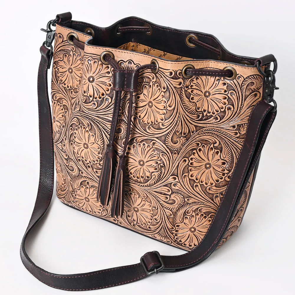 ADBGZ740 American Darling Hand Tooled Genuine Leather Women Bag Western Handbag Purse
