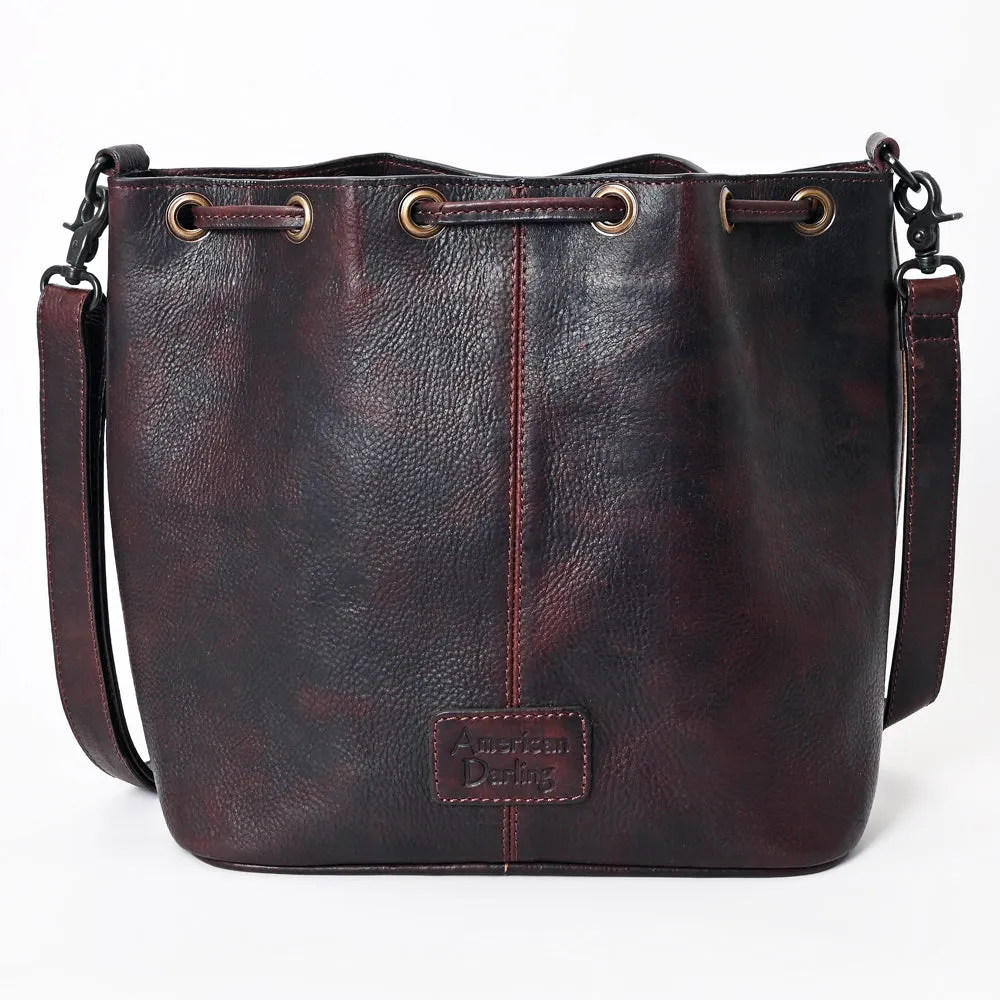 ADBGZ740 American Darling Hand Tooled Genuine Leather Women Bag Western Handbag Purse