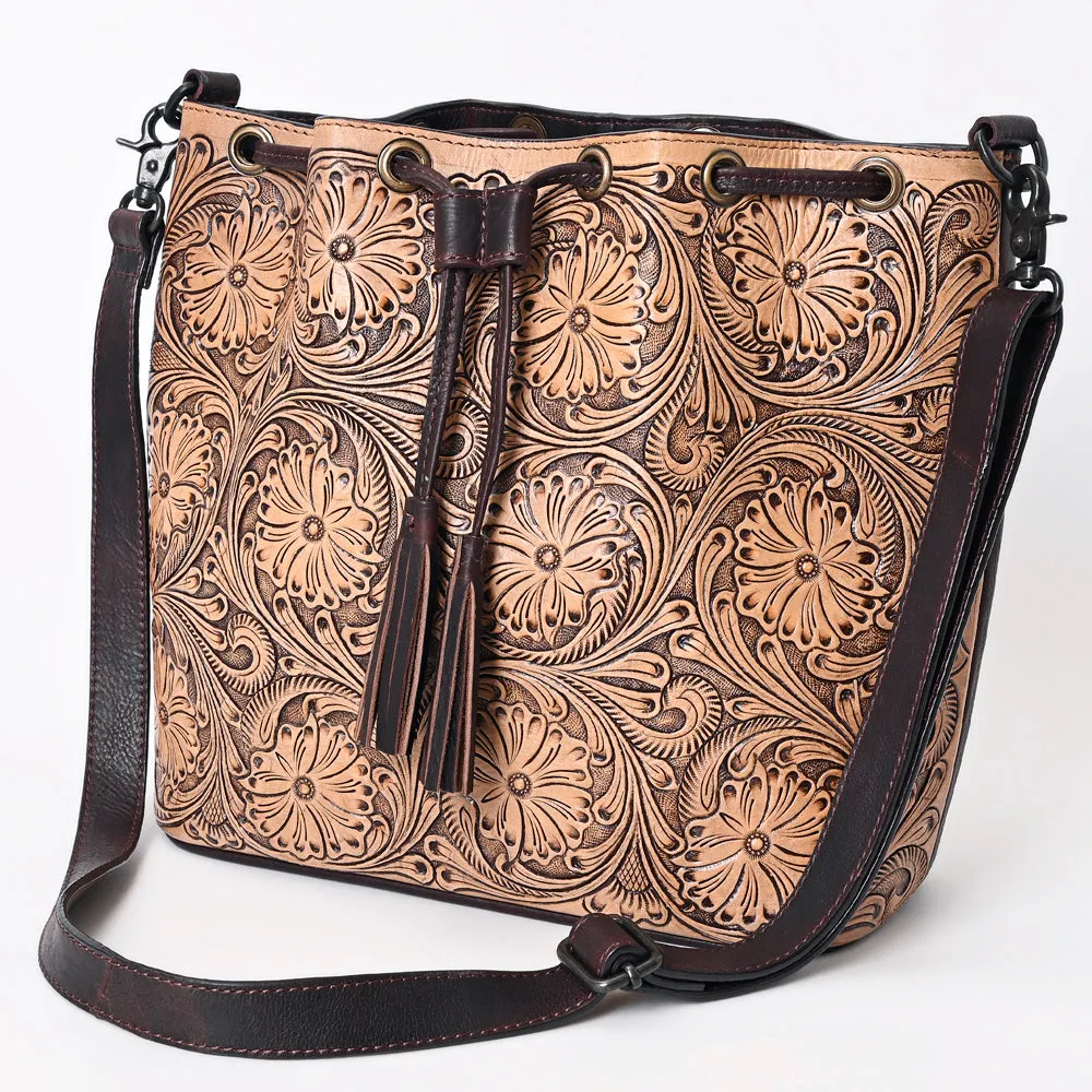 ADBGZ740 American Darling Hand Tooled Genuine Leather Women Bag Western Handbag Purse