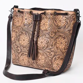 ADBGZ740 American Darling Hand Tooled Genuine Leather Women Bag Western Handbag Purse