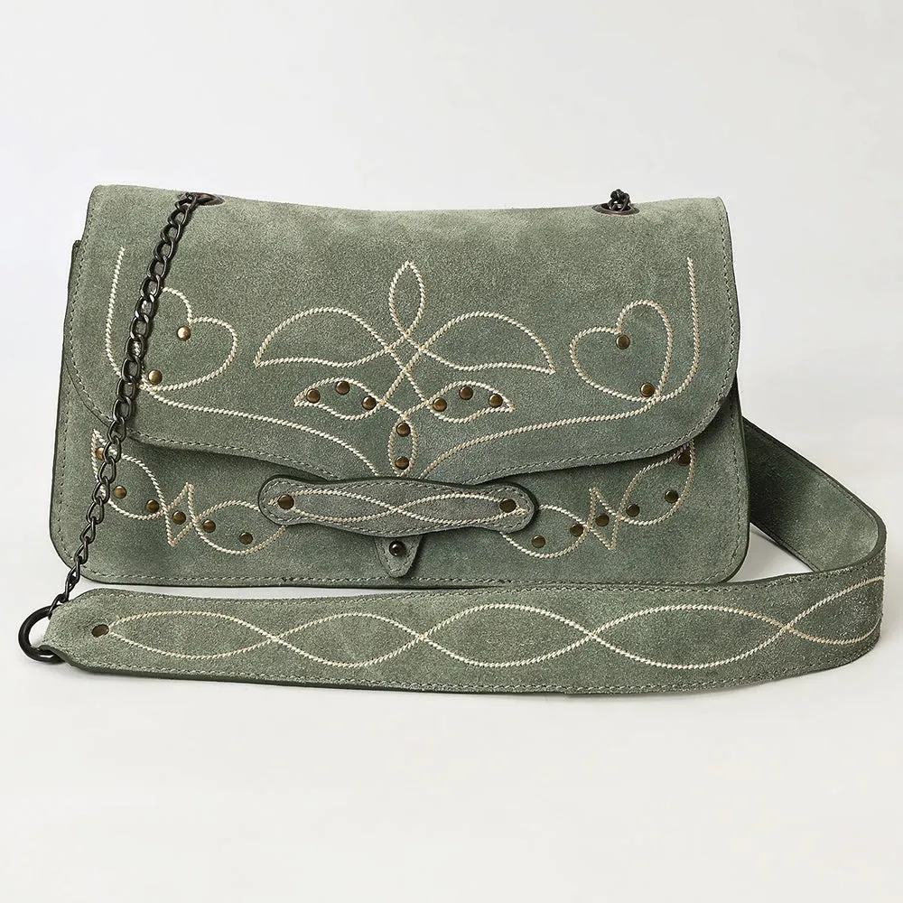 ADBGZX104A Genuine Western Suede Leather women bag