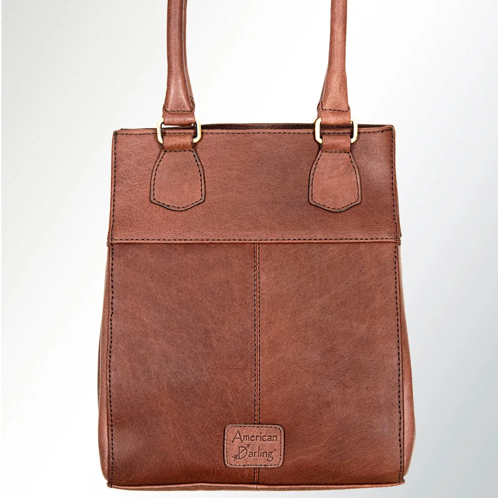 American Darling ADBGI139A Tote Genuine Leather Women Bag Western Handbag Purse