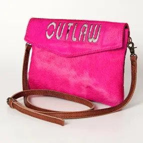 American Darling ADBGS178M Envelope Hair On Genuine Leather women bag western handbag purse