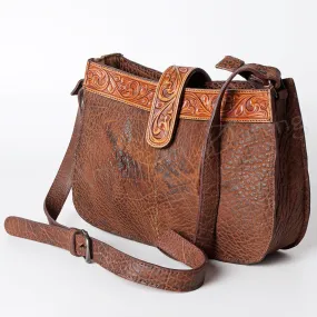 American Darling ADBGZ426C Cross Body Hand Tooled Genuine Leather women bag western handbag purse