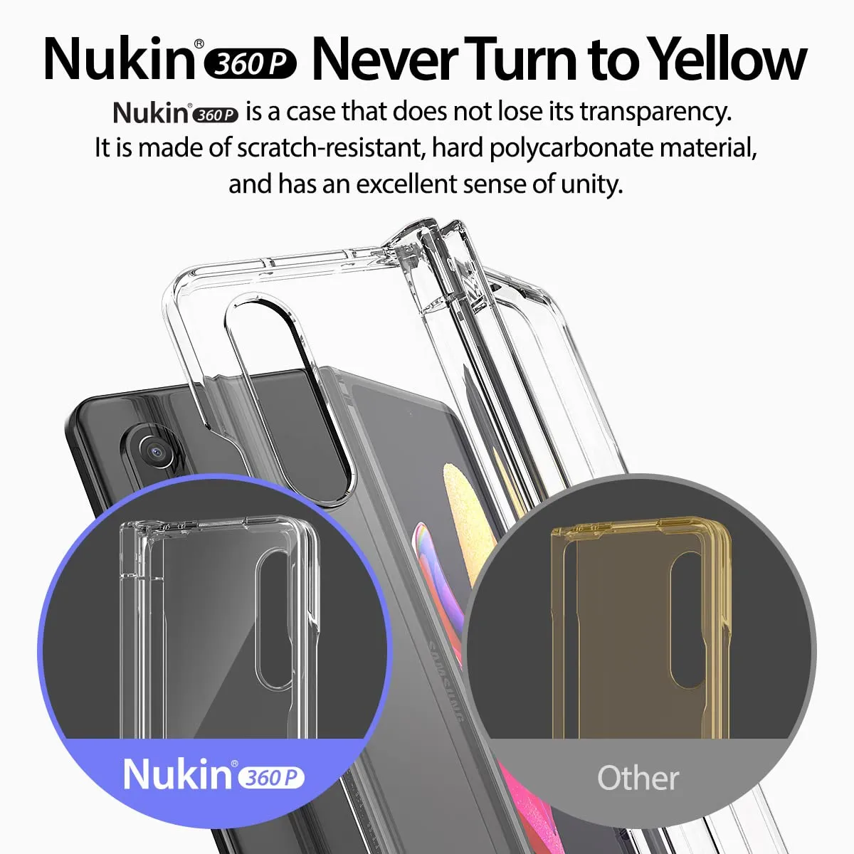 ARAREE NUKIN 360 CLEAR GALAXY Z FOLD 3 5G