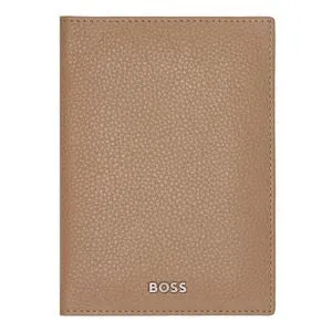 BOSS Classic Grained Passport Holder HLP416 (Camel)