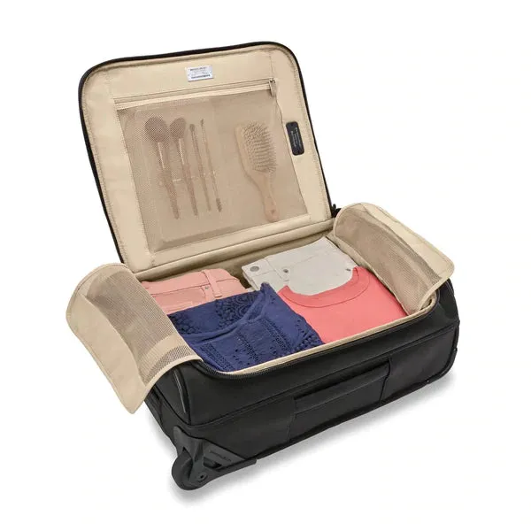 Briggs & Riley Baseline, BLUWD121-4 GLOBAL 2-WHEEL CARRY-ON DUFFLE
