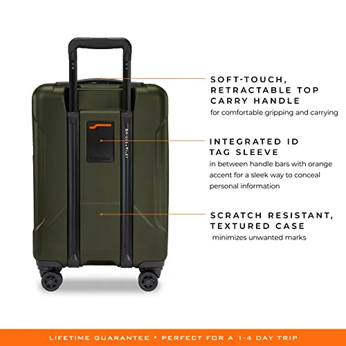 Briggs & Riley Torq Hardside Carry On Luggage with Spinner Wheels 22"