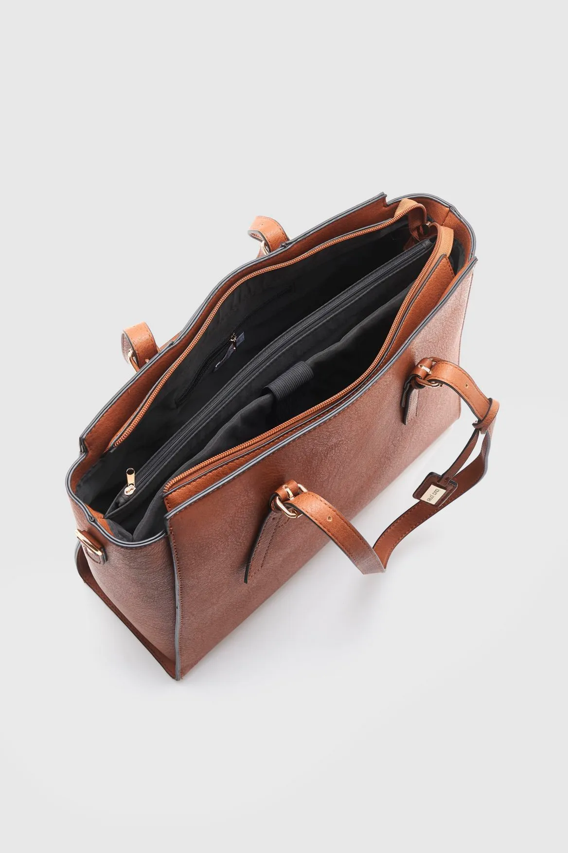 Buckle Laptop Work Tote Bag