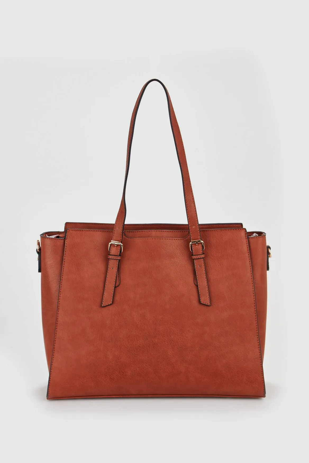 Buckle Laptop Work Tote Bag