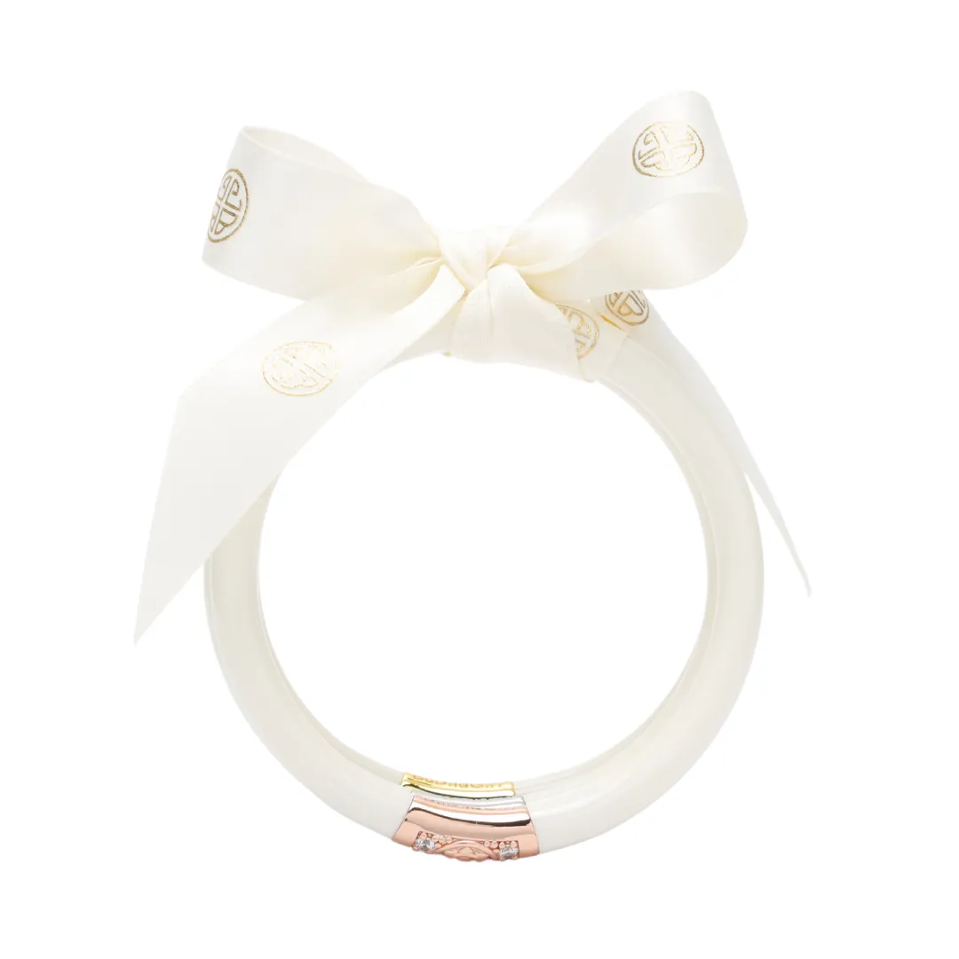 BuDhaGirl | Set of Three | Three Kings All Weather Bangles in Ivory