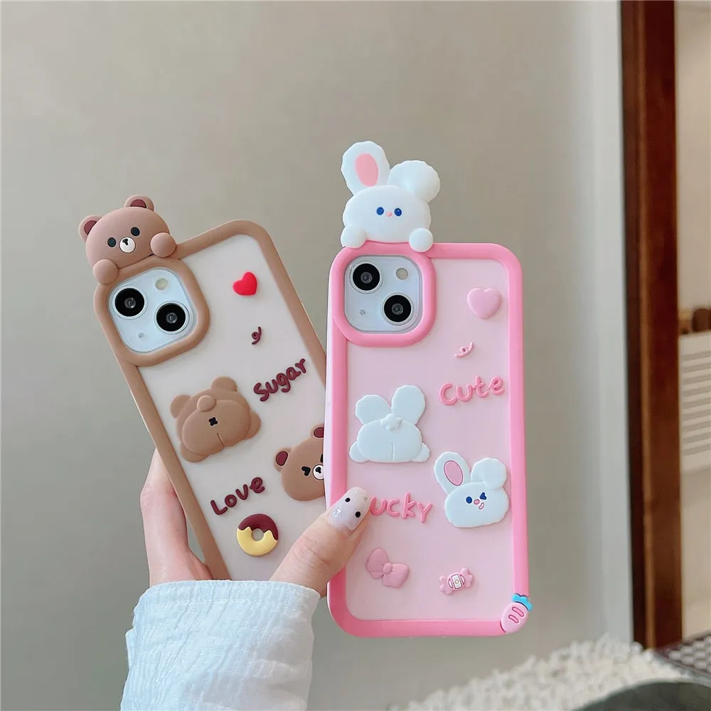 Bunny & Bear iPhone Cases