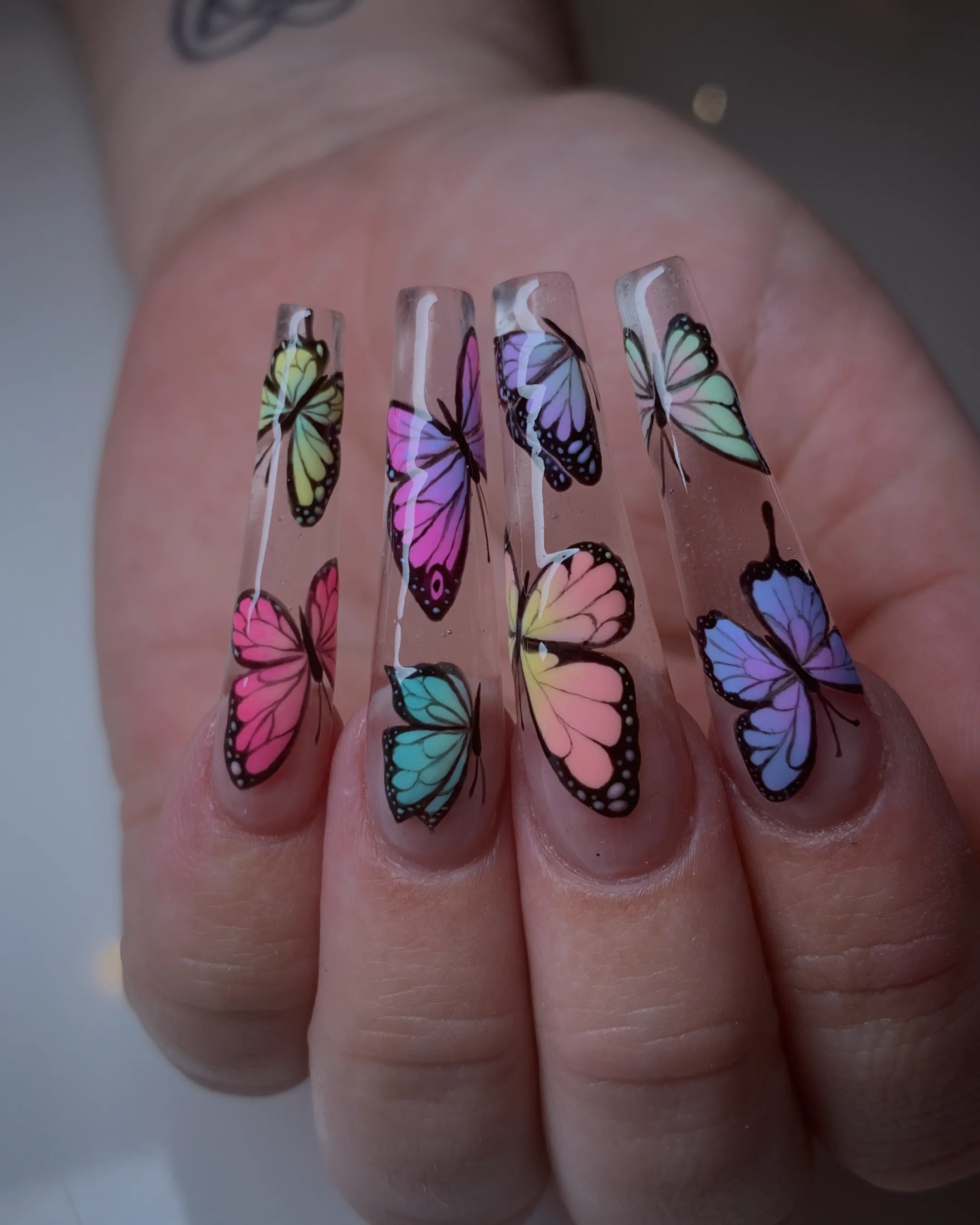 Custom Butterfly Press-Ons