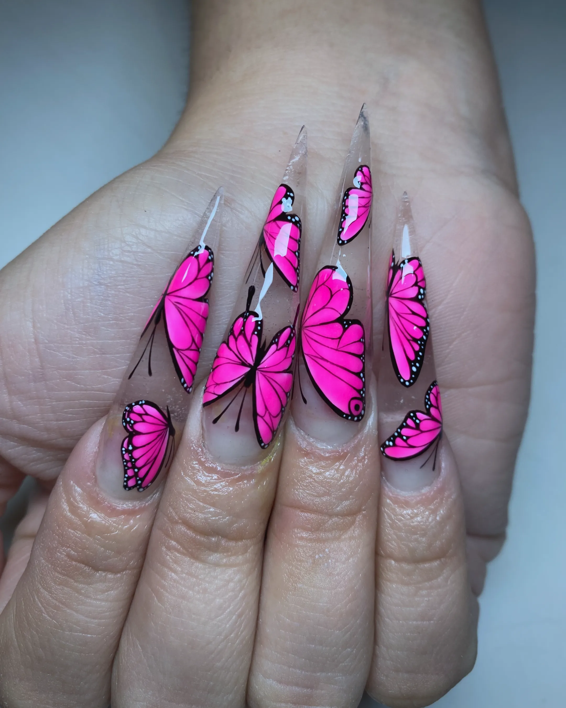 Custom Butterfly Press-Ons