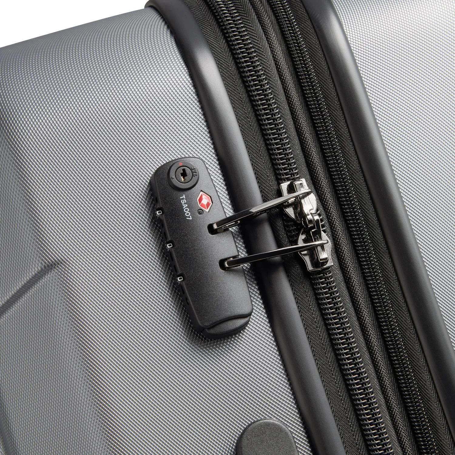Delsey Depart Hard 3 Piece Set Expandable Luggage Trolley 61 71 81cm
