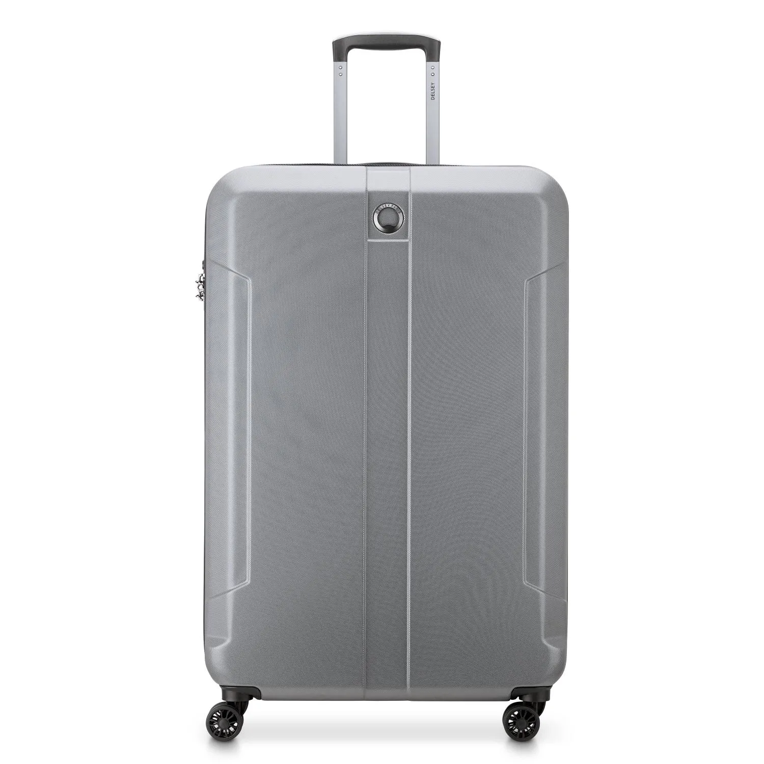 Delsey Depart Hard 3 Piece Set Expandable Luggage Trolley 61 71 81cm
