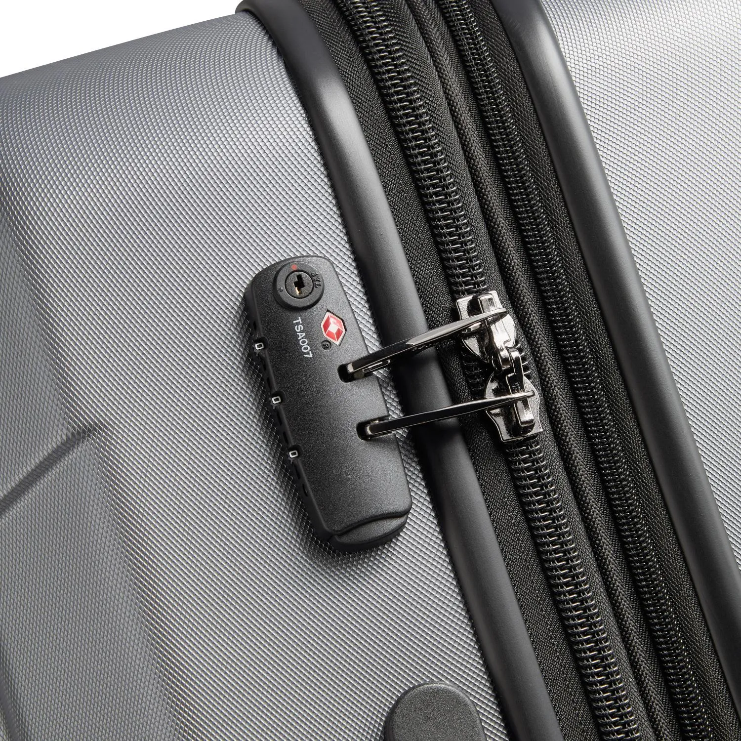 Delsey Depart Hard 3 Piece Set Expandable Luggage Trolley 61 71 81cm