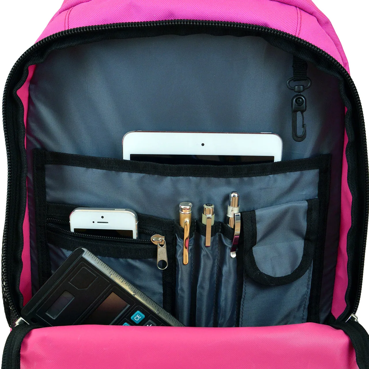 Detroit Tigers Premium Wheeled Backpack in Pink
