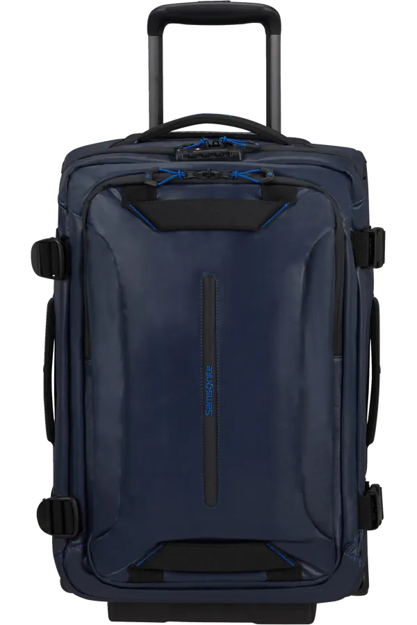 ECODIVER Duffle with wheels double frame 55cm - Blue Night