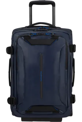 ECODIVER Duffle with wheels double frame 55cm - Blue Night