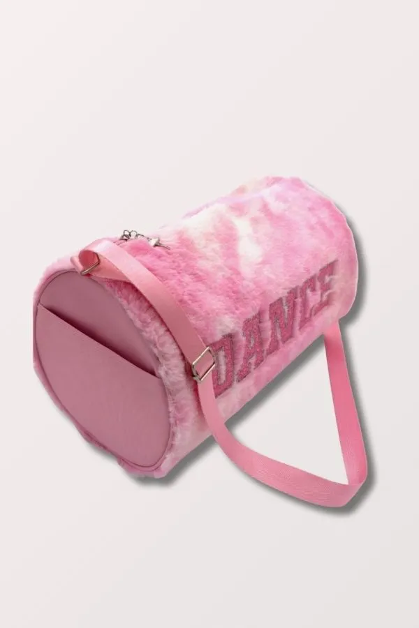 Faux Fur Dance Duffle - Pink