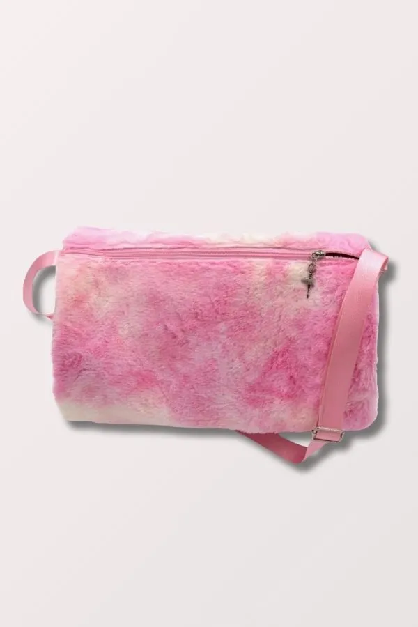 Faux Fur Dance Duffle - Pink