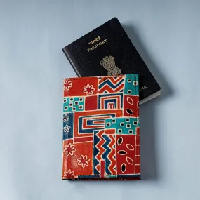 Handcrafted Embossed Leather Passport Cover