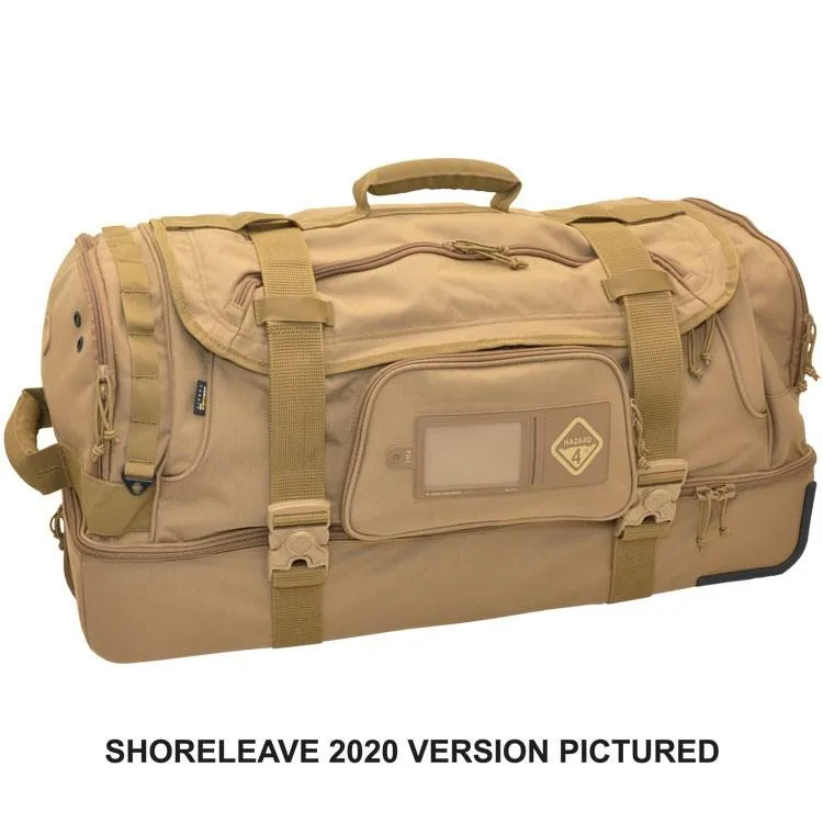Hazard 4 Shoreleave V.2020 Compartmentalized Rolling Luggage Black