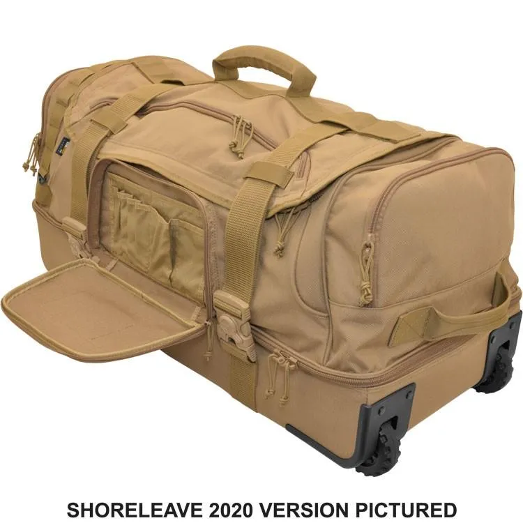 Hazard 4 Shoreleave V.2020 Compartmentalized Rolling Luggage Black
