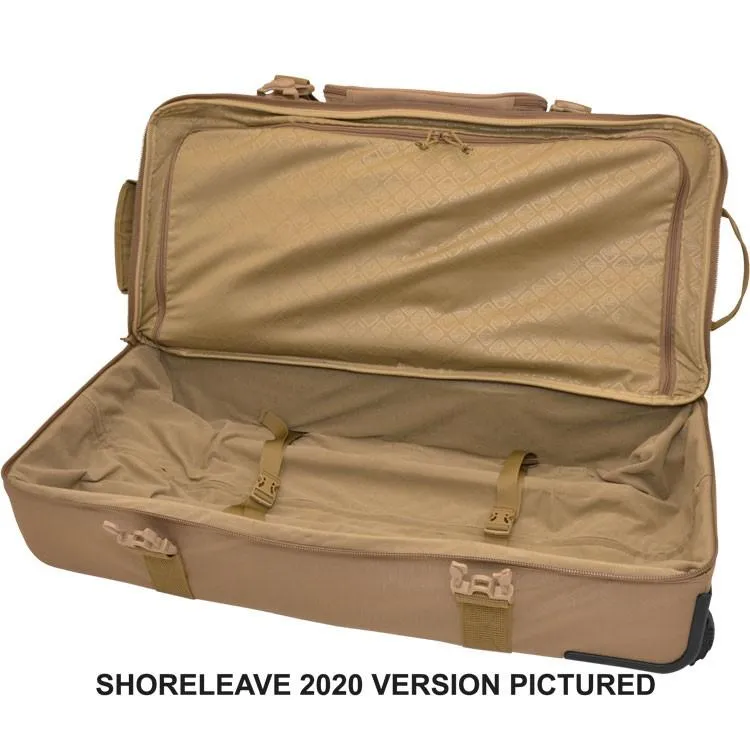 Hazard 4 Shoreleave V.2020 Compartmentalized Rolling Luggage Black