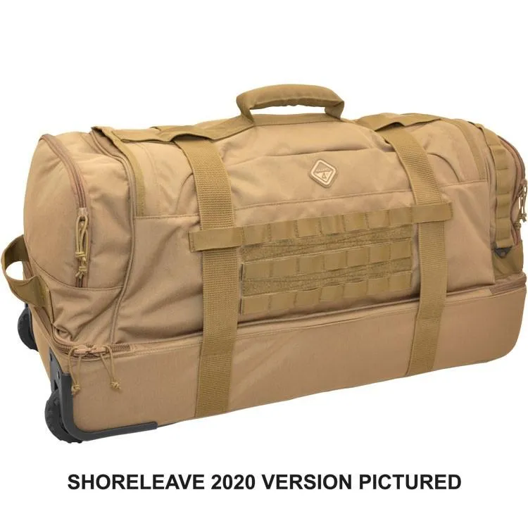 Hazard 4 Shoreleave V.2020 Compartmentalized Rolling Luggage Black