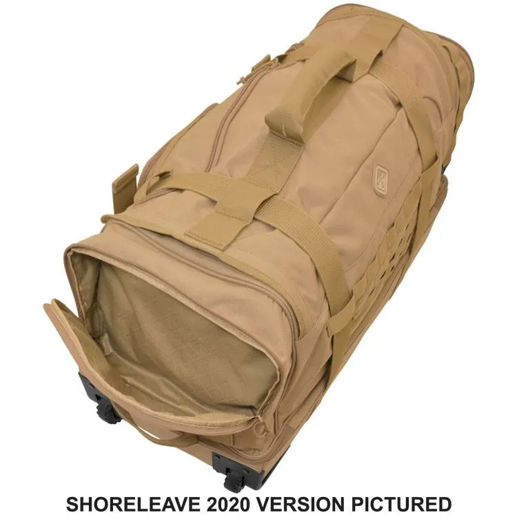 Hazard 4 Shoreleave V.2020 Compartmentalized Rolling Luggage Black