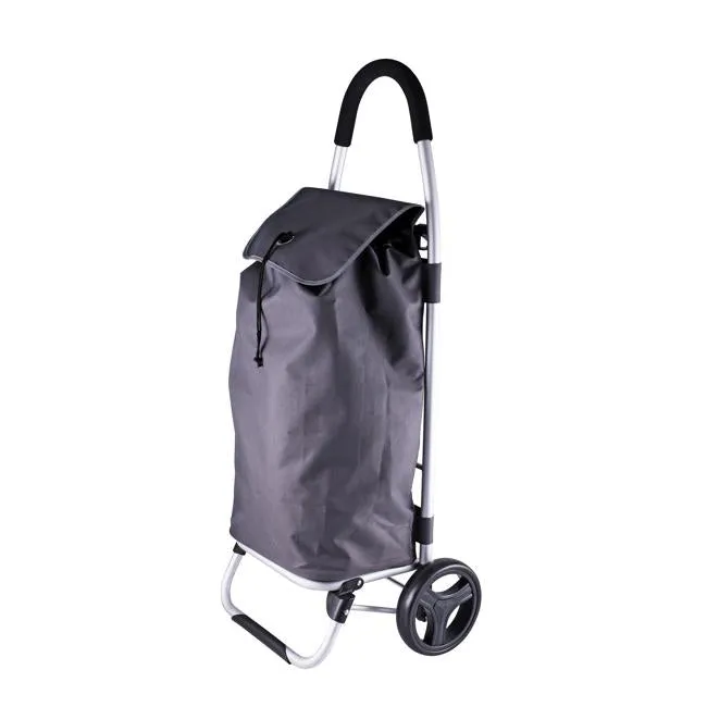 Karlstert Aluminium Shop Trolley - Grey