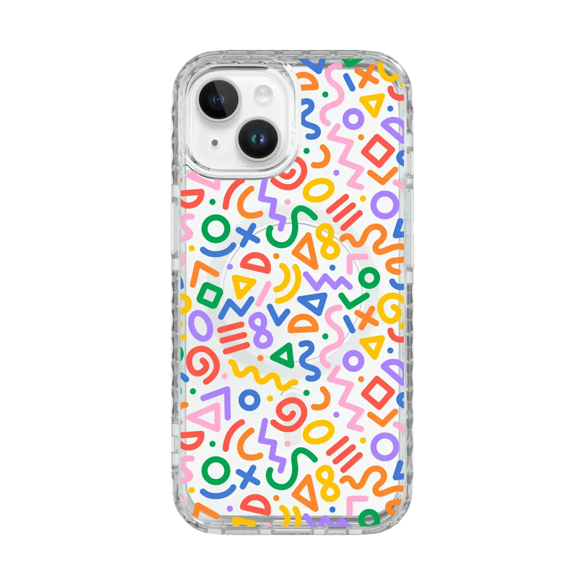Keith | Shapes Colors | Custom MagSafe Case Design for Apple iPhone 15 Series