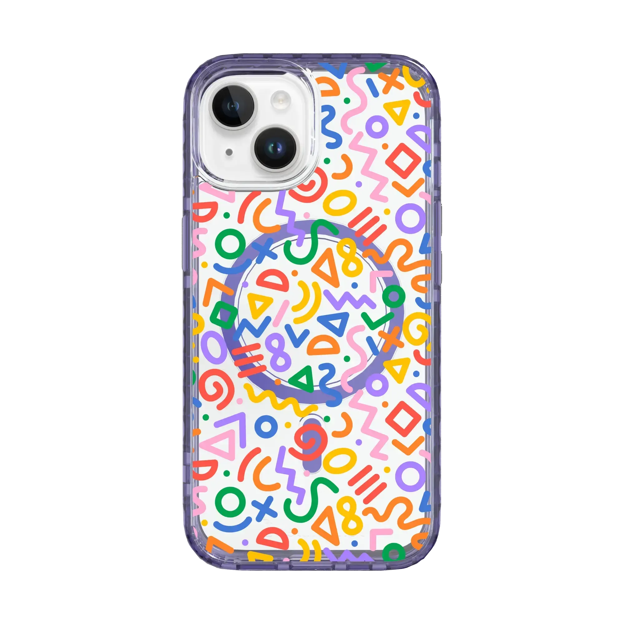 Keith | Shapes Colors | Custom MagSafe Case Design for Apple iPhone 15 Series