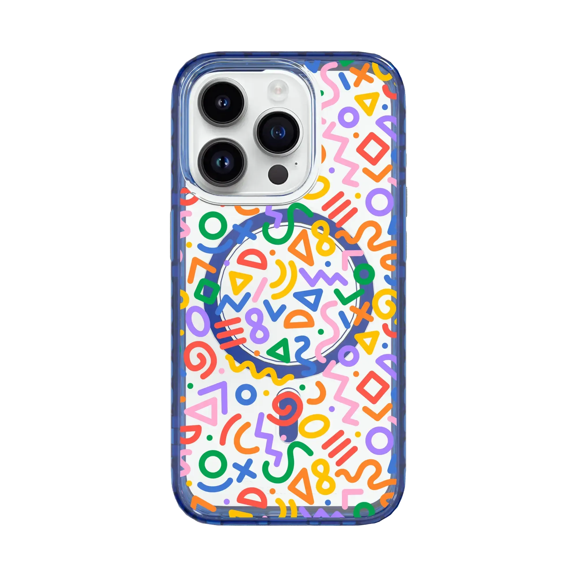 Keith | Shapes Colors | Custom MagSafe Case Design for Apple iPhone 15 Series