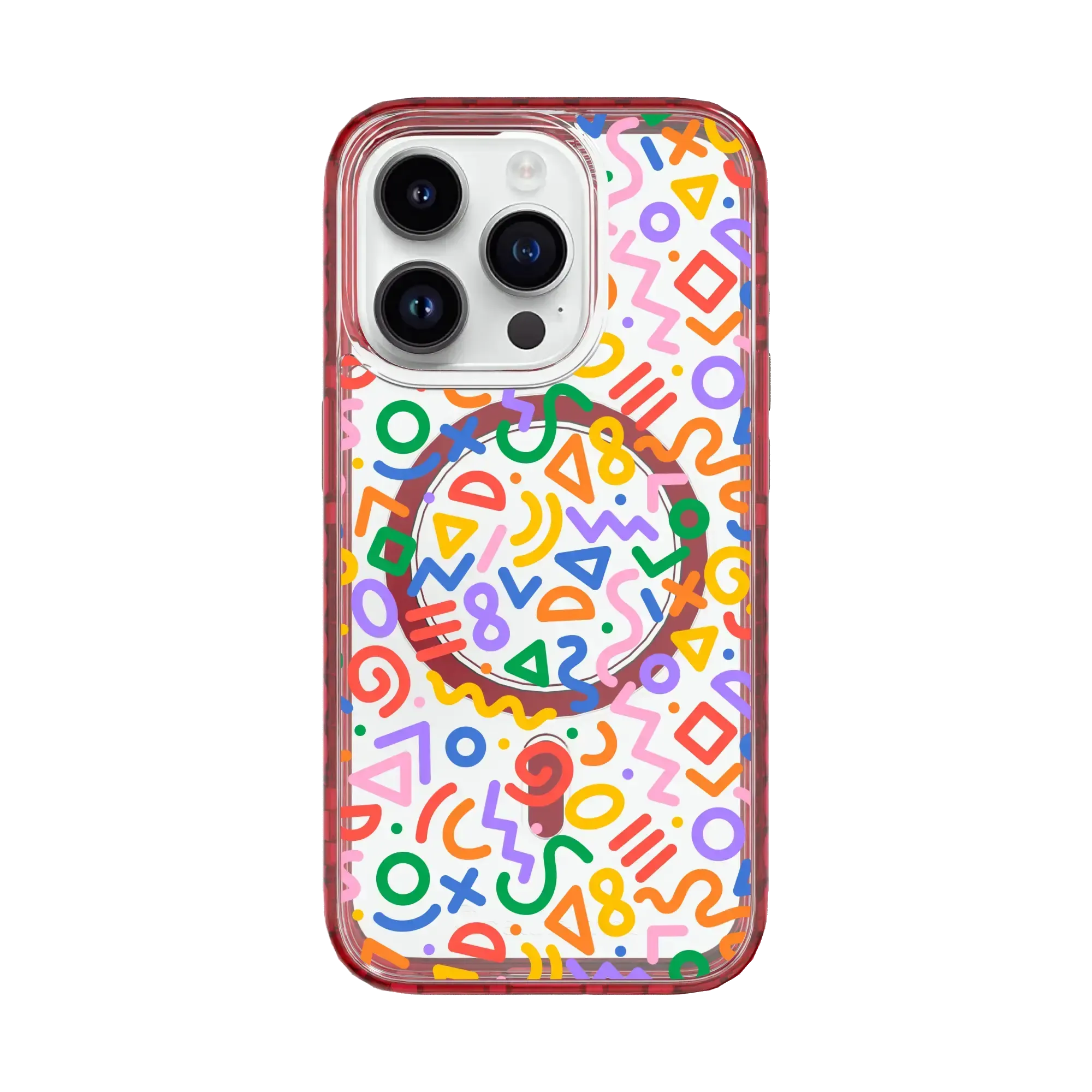 Keith | Shapes Colors | Custom MagSafe Case Design for Apple iPhone 15 Series