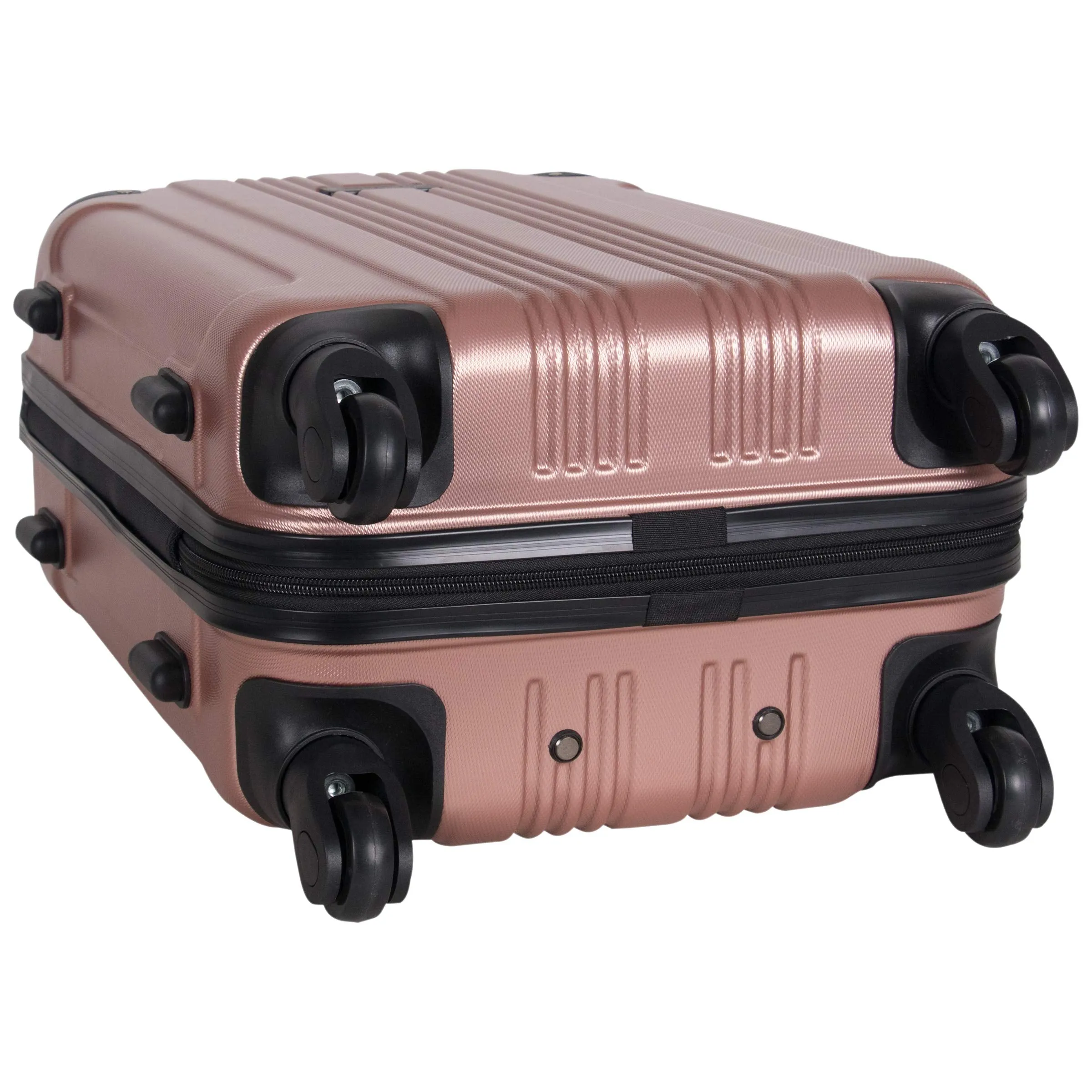 Kenneth Cole Reaction Out Of Bounds 20-Inch Carry-On Lightweight Durable Hardshell Luggage Copper