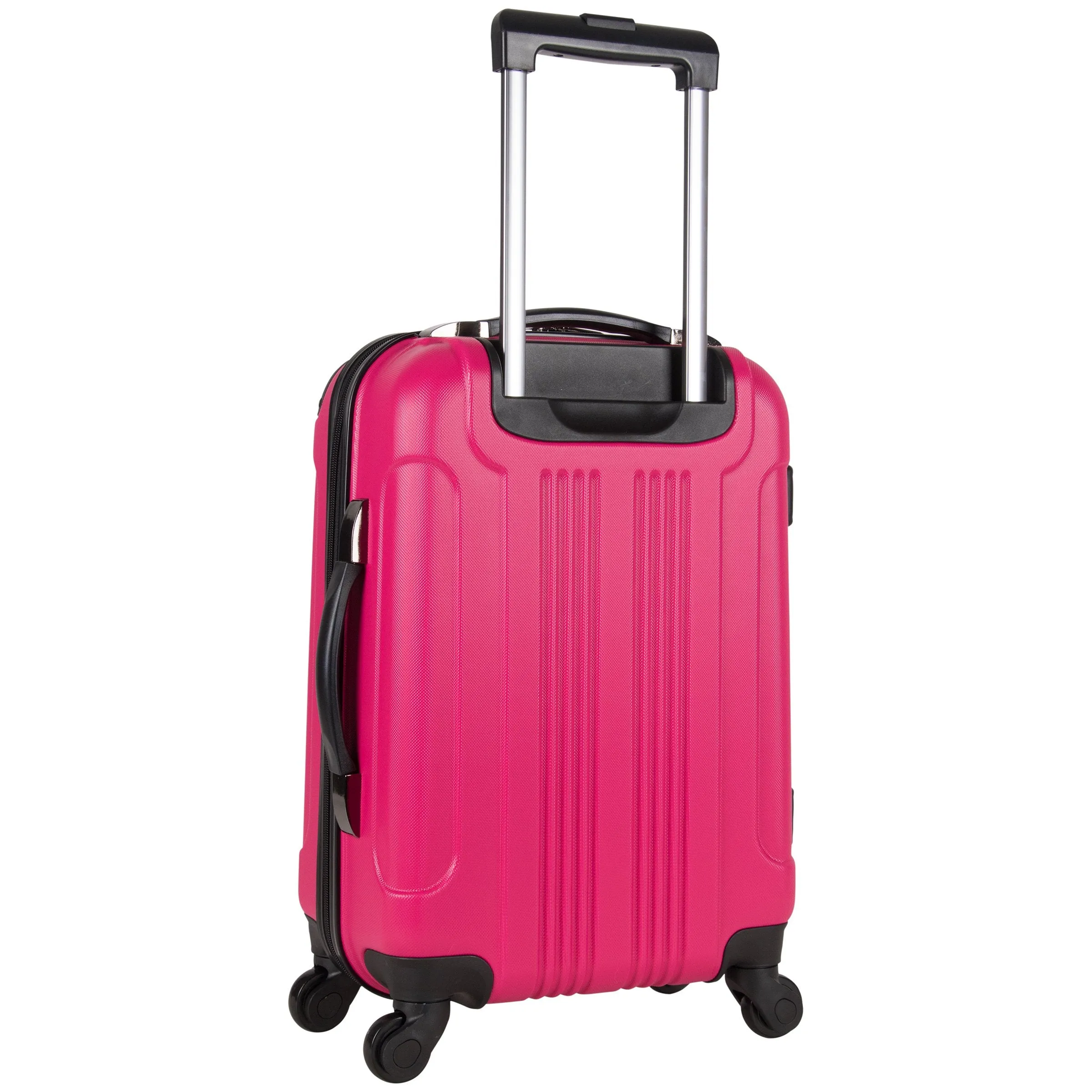 Kenneth Cole Reaction Out Of Bounds 20-Inch Carry-On Lightweight Durable Hardshell Luggage Pink