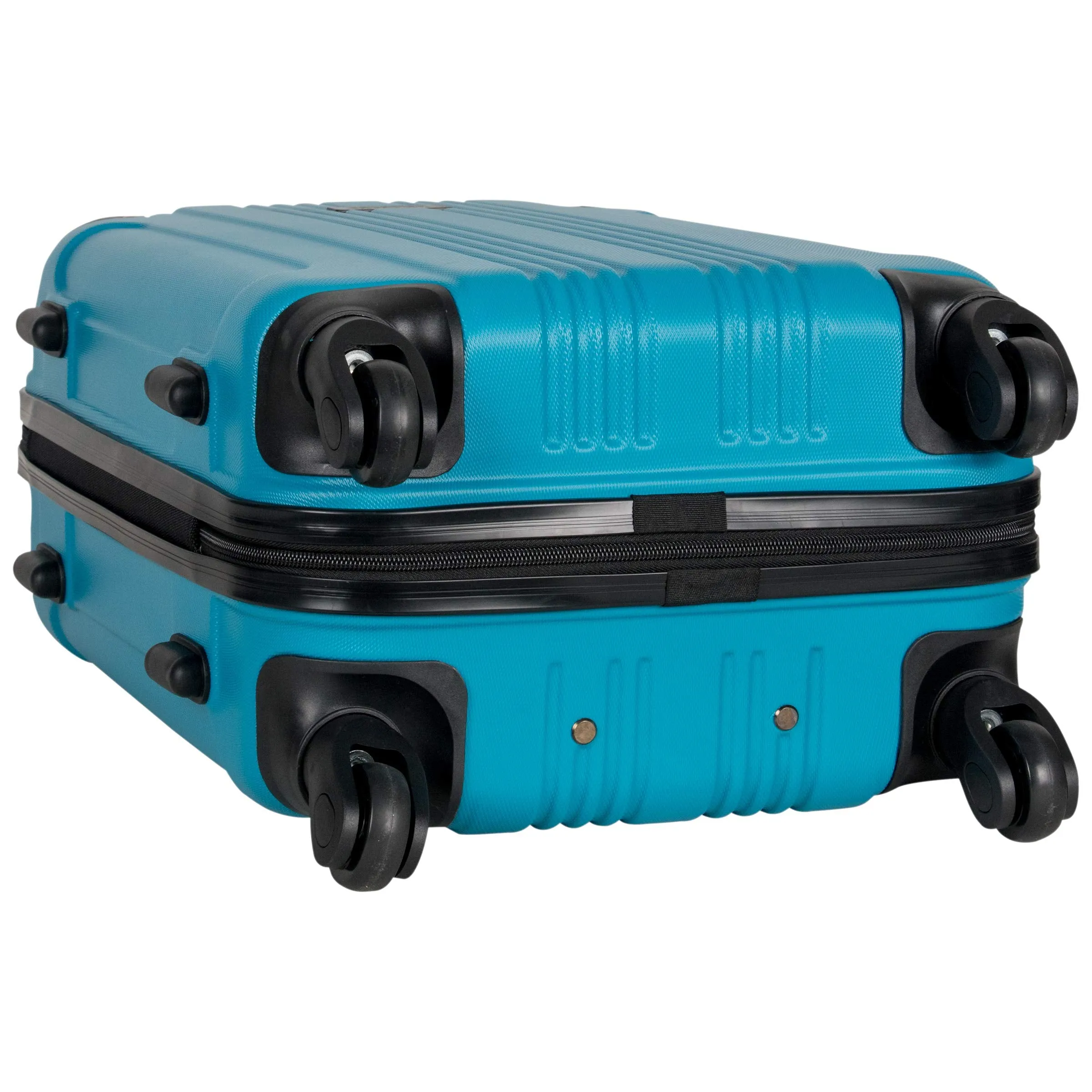 Kenneth Cole Reaction Out Of Bounds 20-Inch Carry-On Lightweight Durable Hardshell Luggage Teal