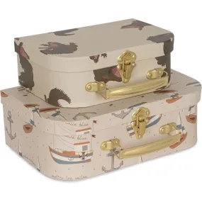 Konges Sløjd Suitcases 2-Pack Crocodile