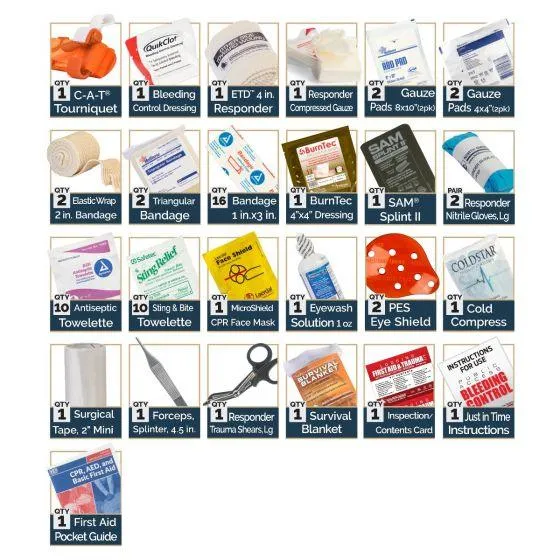 Logging First Aid & Trauma Kit - Soft Case