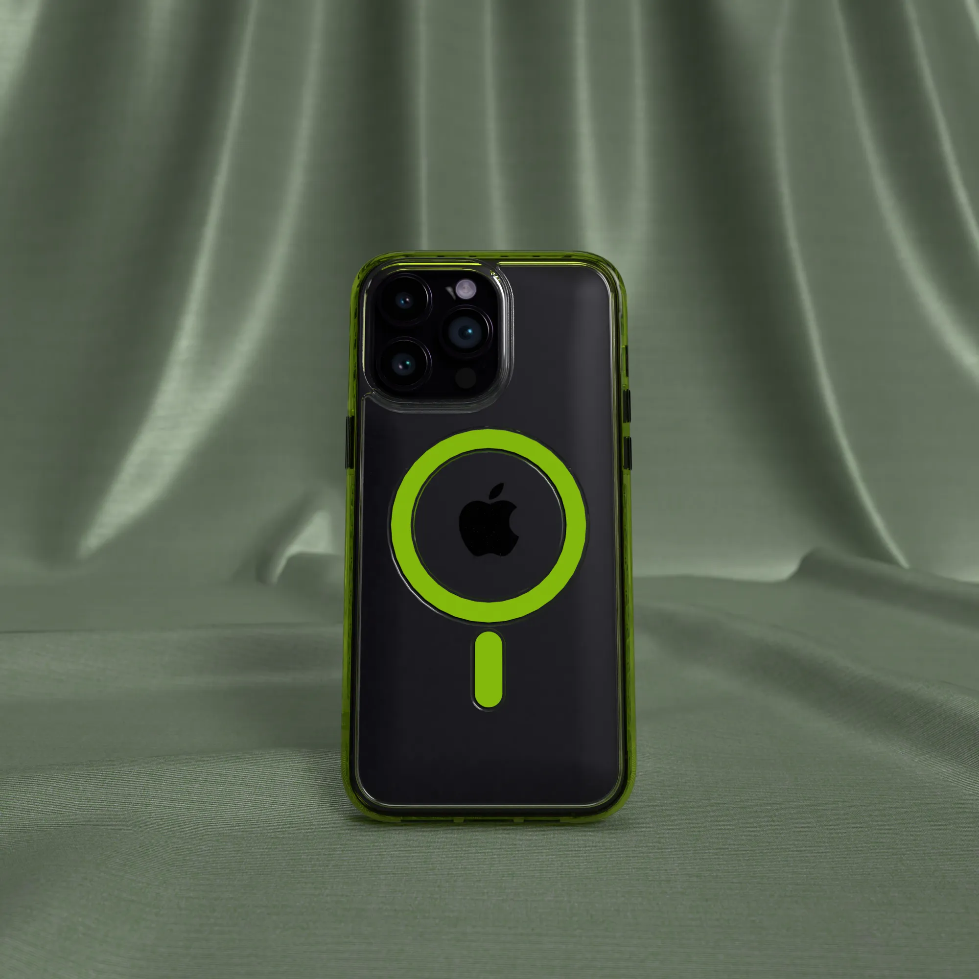 MagSafe® Case for Apple iPhone 14 Pro Max | Electric Lime | Magnitude Series