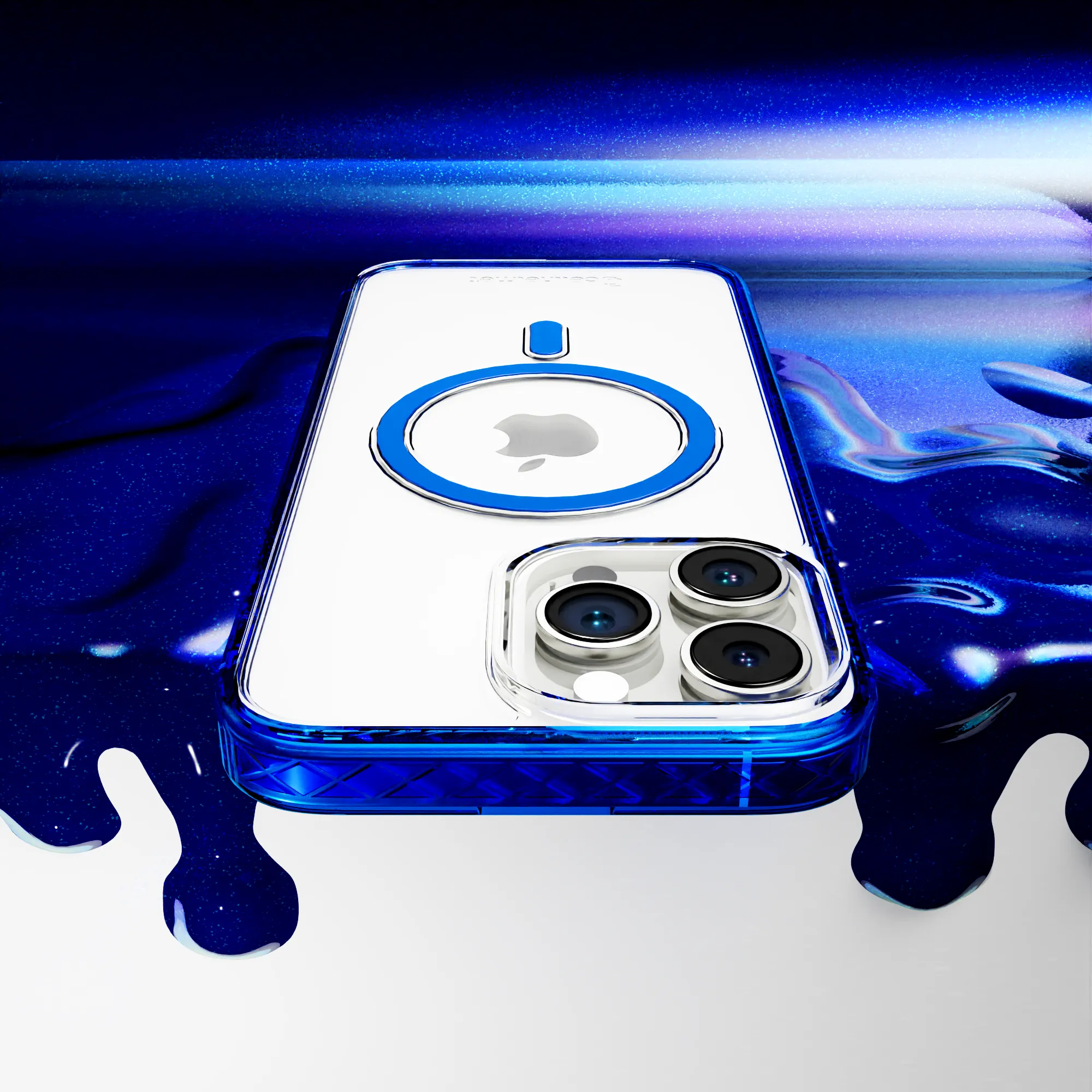 MagSafe® Case for Apple iPhone 15 Pro Max | Bermuda Blue | Magnitude Series