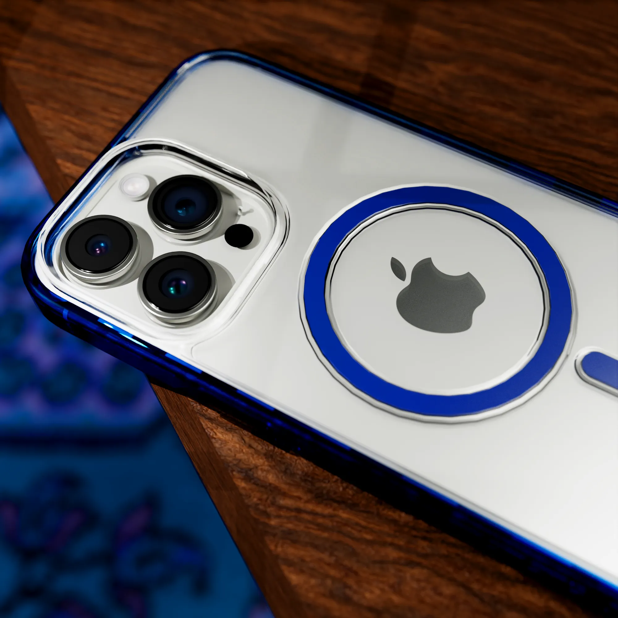 MagSafe® Case for Apple iPhone 15 Pro Max | Bermuda Blue | Magnitude Series