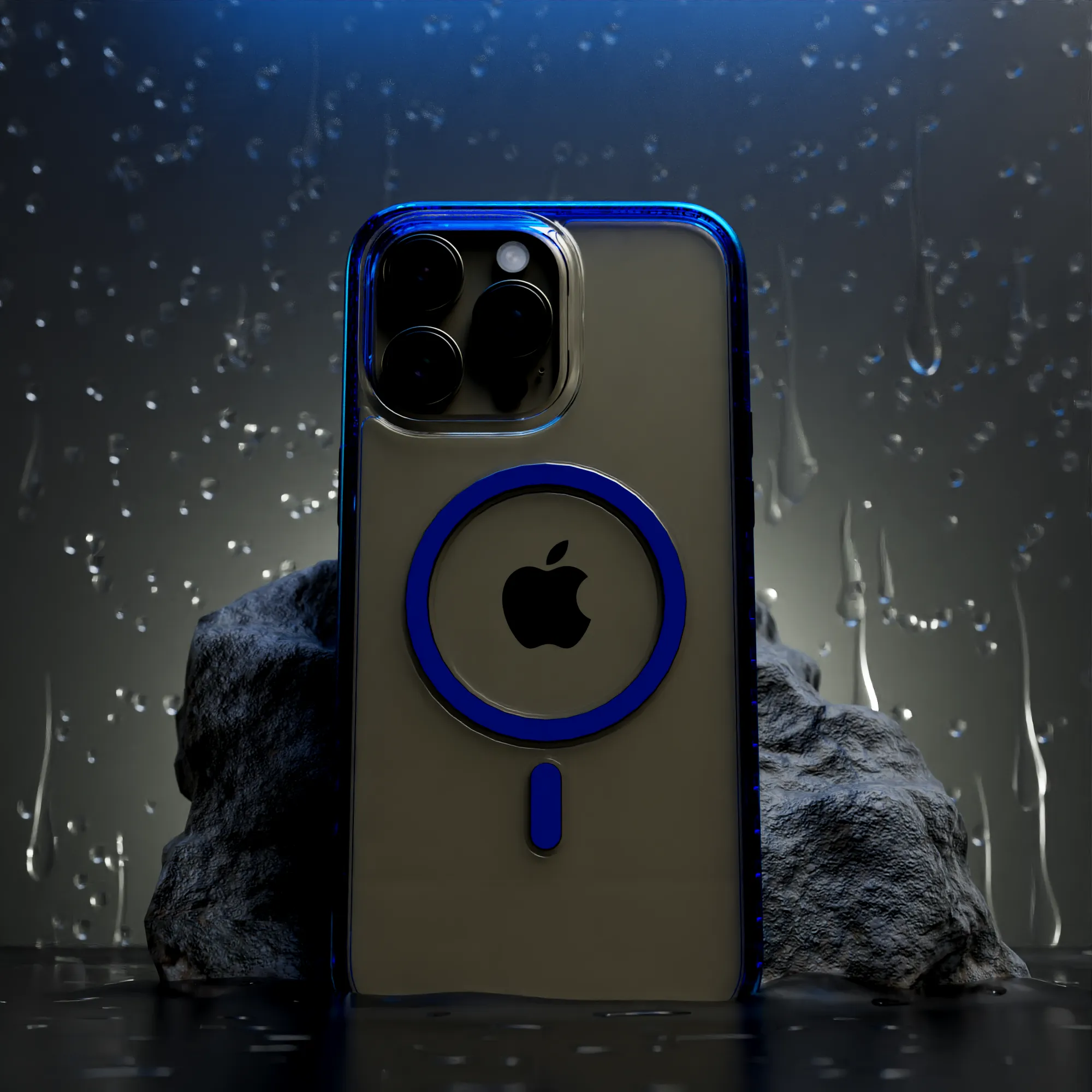 MagSafe® Case for Apple iPhone 15 Pro Max | Bermuda Blue | Magnitude Series