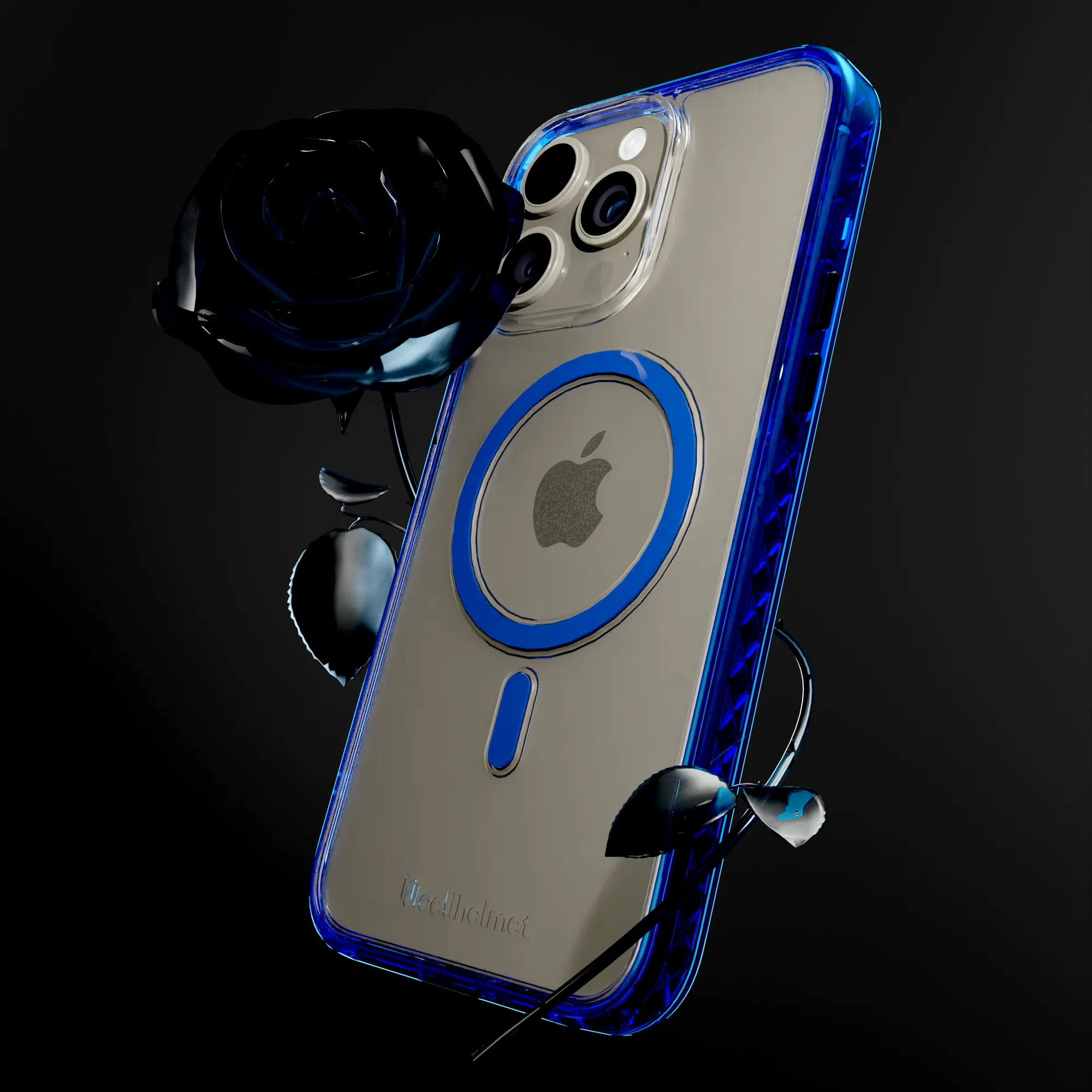 MagSafe® Case for Apple iPhone 15 Pro Max | Bermuda Blue | Magnitude Series
